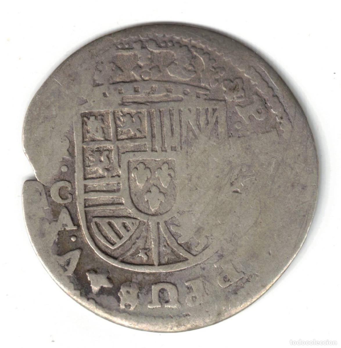 Monedas de Espa&ntilde;a: ESPA&Ntilde;A MONEDA 2 REALES FELIPE V CUENCA - PLATA