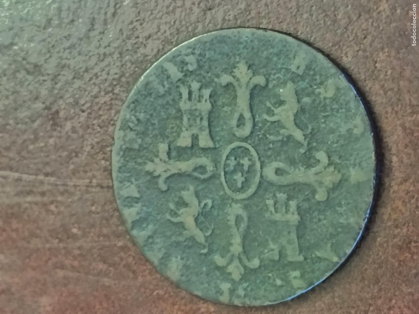 Monedas de Espa&ntilde;a: MONEDA ESPA&Ntilde;A ISABEL II 8 MARAVEDIS 1840 - Foto 2