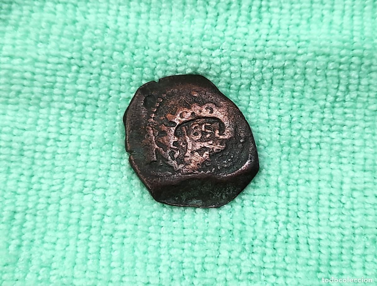 Monedas de Espa&ntilde;a: Resello de 8 Maravedis 1651
