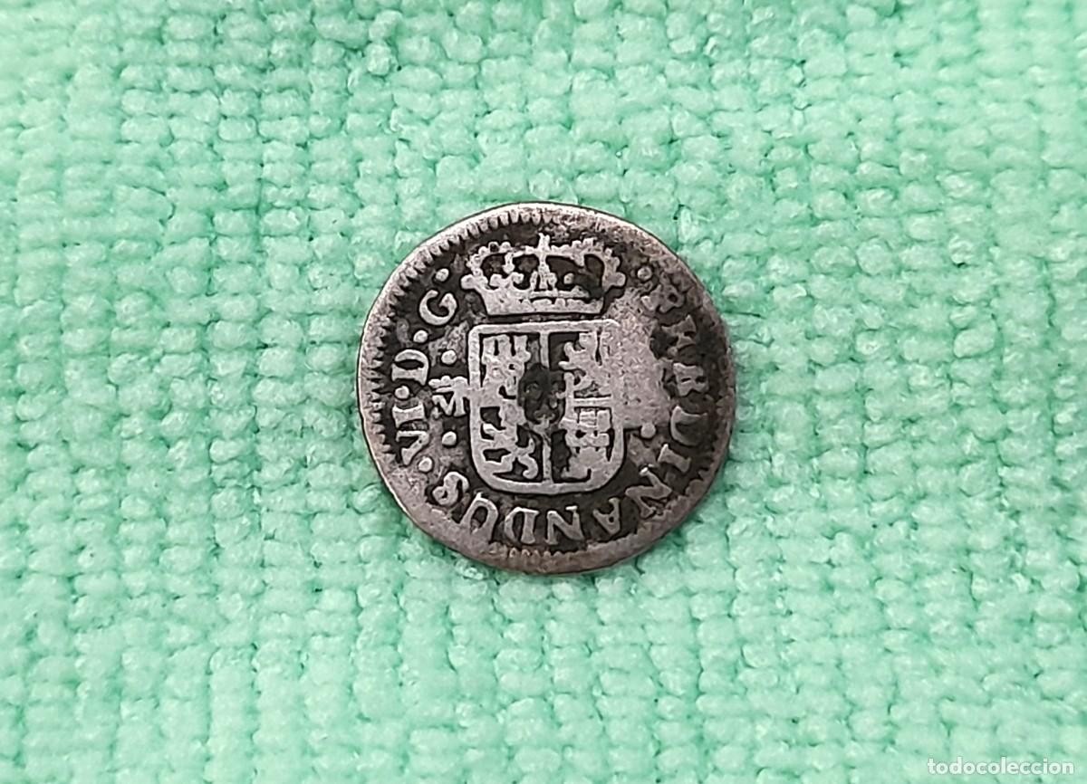 Monedas de Espa&ntilde;a: Fernando VI, 1/2 Real 1759, Madrid. - Foto 2