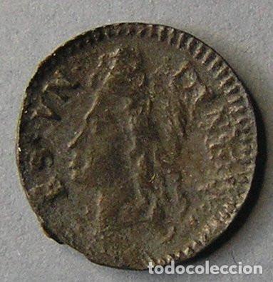 Monedas de Espa&ntilde;a: DINERO DE CARLOS III EL PRETENDIENTE - BARCELONA 1708