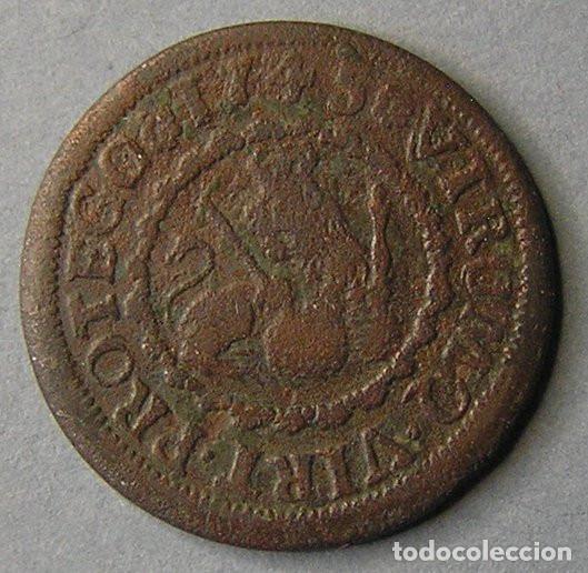 Monedas de Espa&ntilde;a: FELIPE V - 2 MARAVEDIS 1745 SEGOVIA