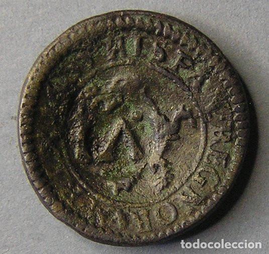 Monedas de Espa&ntilde;a: FELIPE III - 4 MARAVEDIS 1601 DE CUENCA RESELLADOS A 6 MARAVEDIS