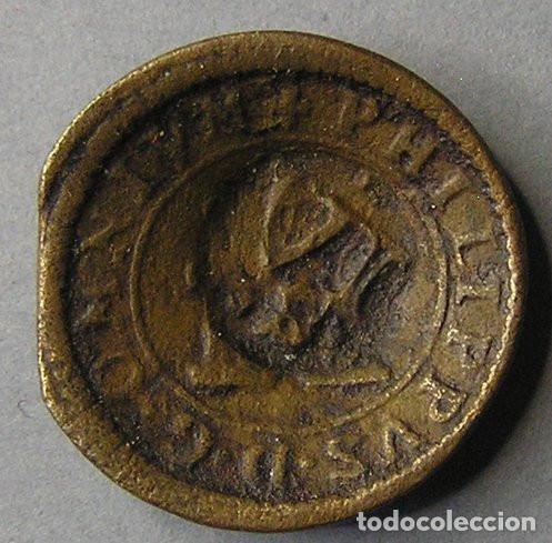 Monedas de Espa&ntilde;a: MONEDA RESELLADA A 6 MARAVEDIS 1936