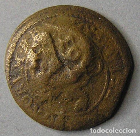 Monedas de Espa&ntilde;a: MONEDA RESELLADA A 6 MARAVEDIS 1936 - Foto 2