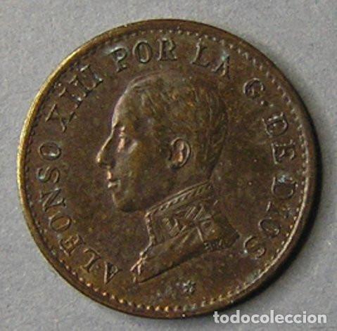Monedas de Espa&ntilde;a: ALFONSO XIII - 2 CENTIMOS 1912