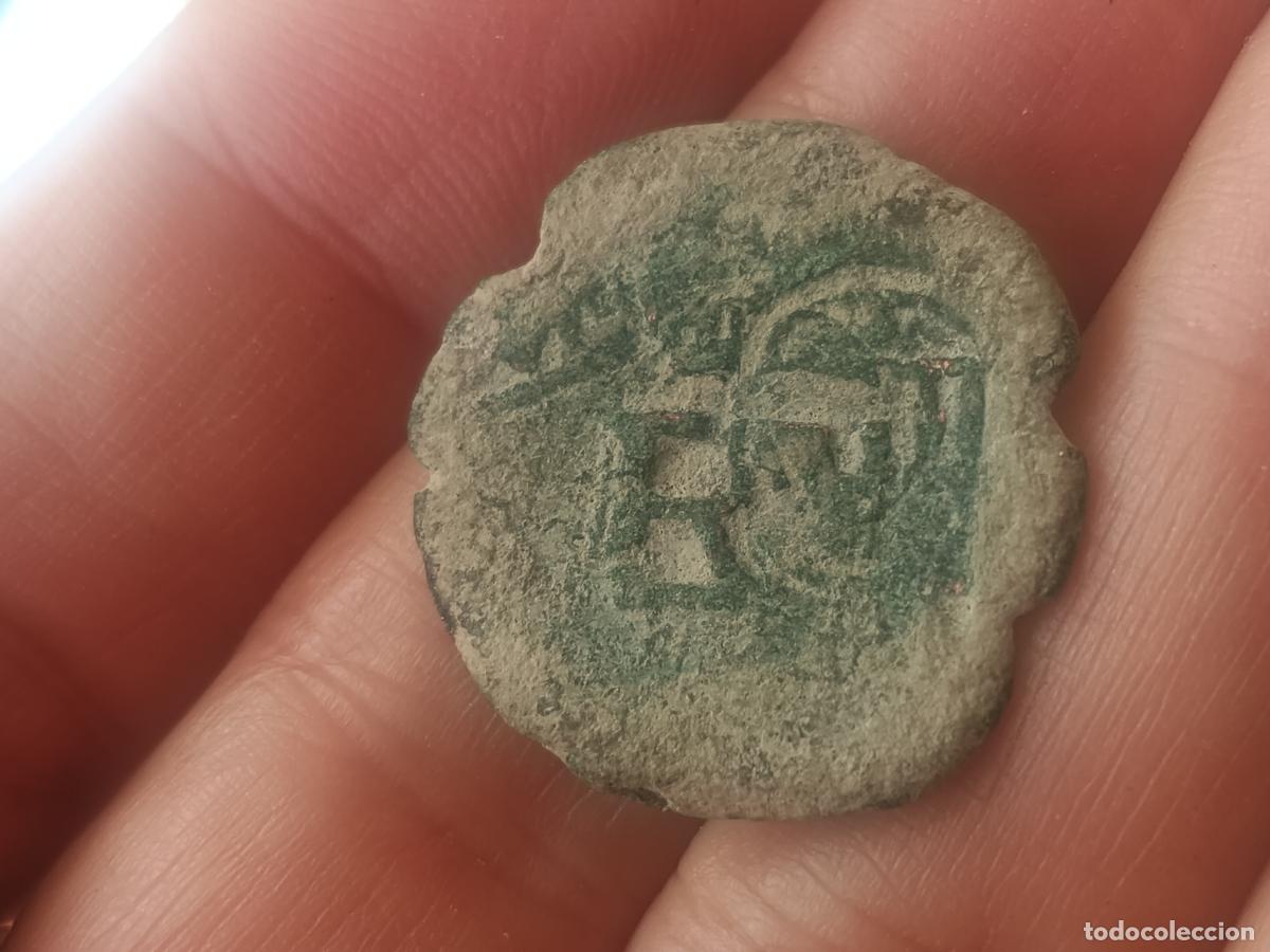 Monedas de Espa&ntilde;a: Resello castellano siglo XVII