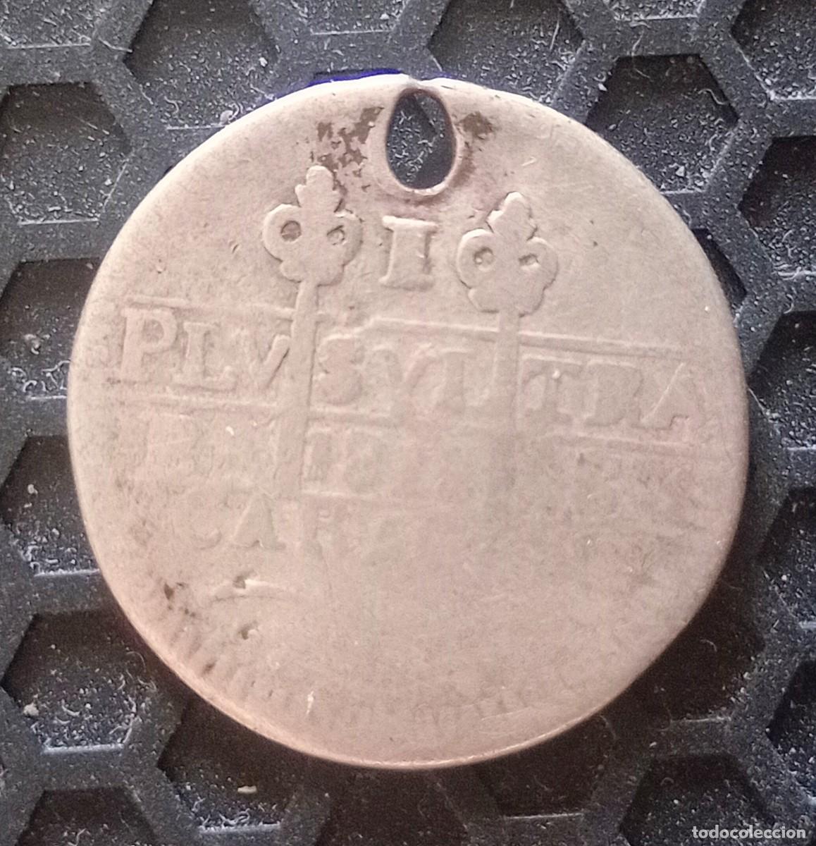 Coins of Spain: FERNANDO VII - 1 REAL DE PLATA DE CARACAS - A&Ntilde;O 1818 - ESCASA -