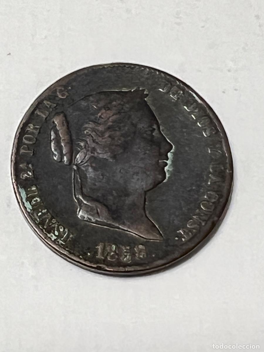 Monedas de Espa&ntilde;a: Moneda ESPA&Ntilde;A ISABEL II 1858 25 c&eacute;ntimos de real lote 13