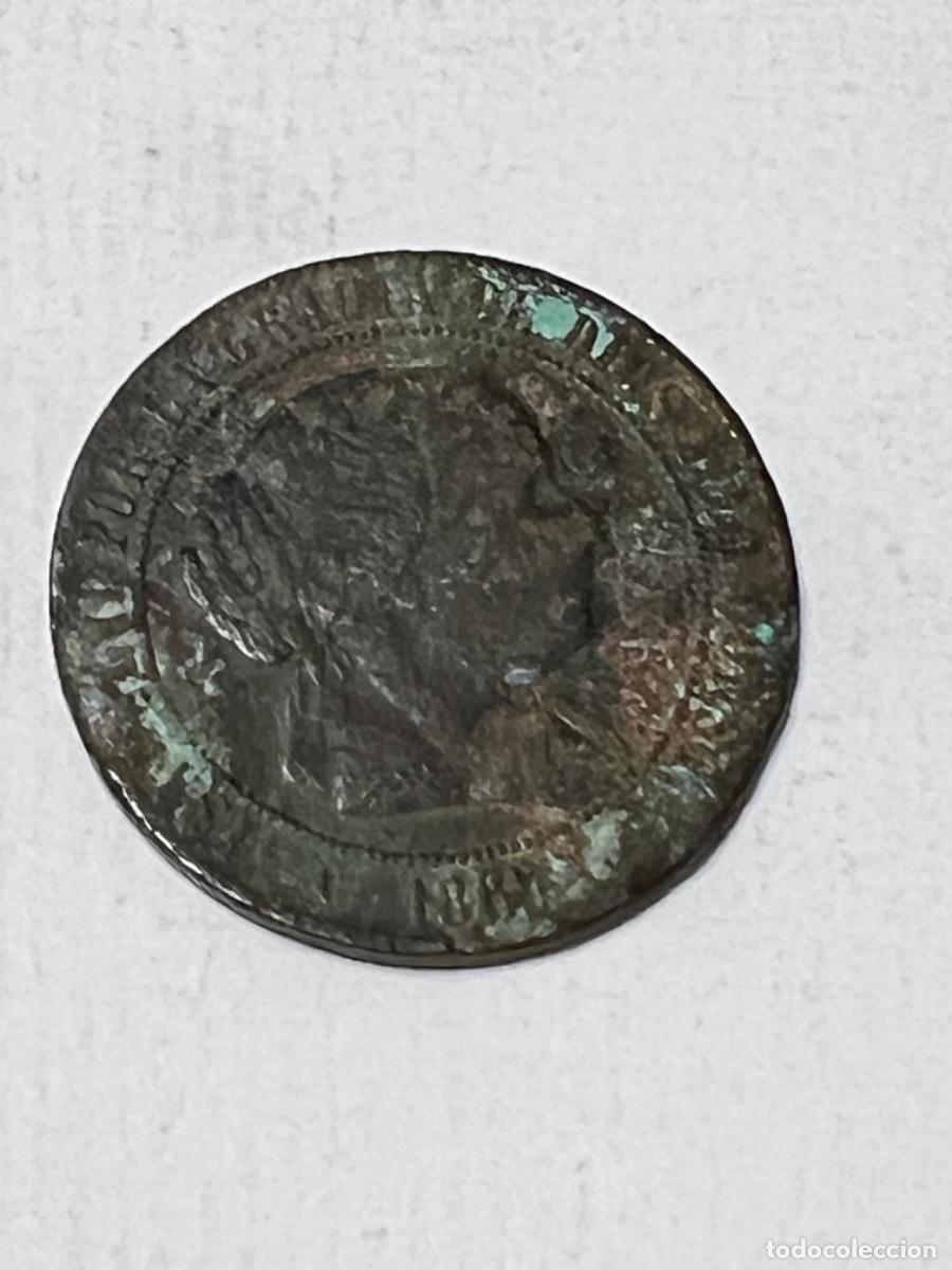 Monedas de Espa&ntilde;a: Moneda ESPA&Ntilde;A ISABEL II 186? - ?? c&eacute;ntimos de escudo lote 16