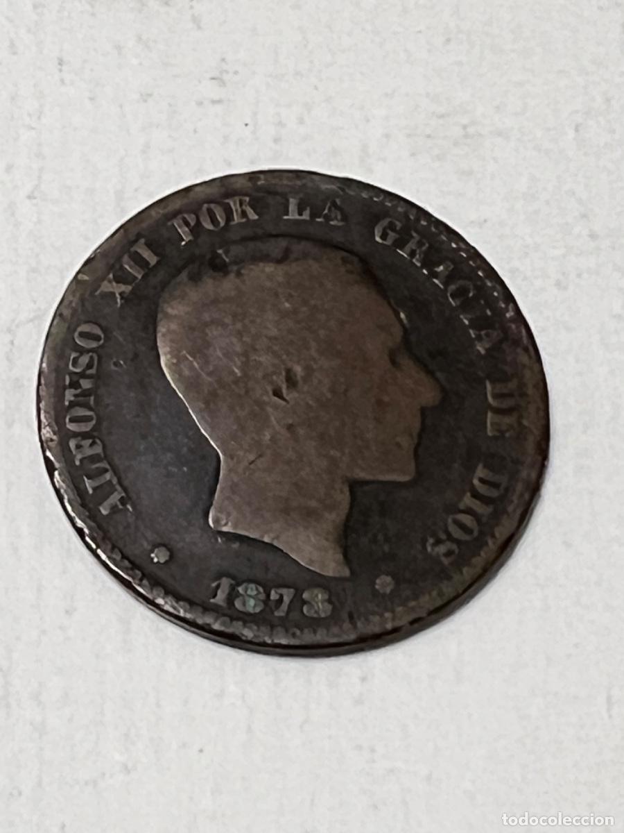 Monedas de Espa&ntilde;a: Moneda ESPA&Ntilde;A ALFONSO XII 1878 diez c&eacute;ntimos lote 18