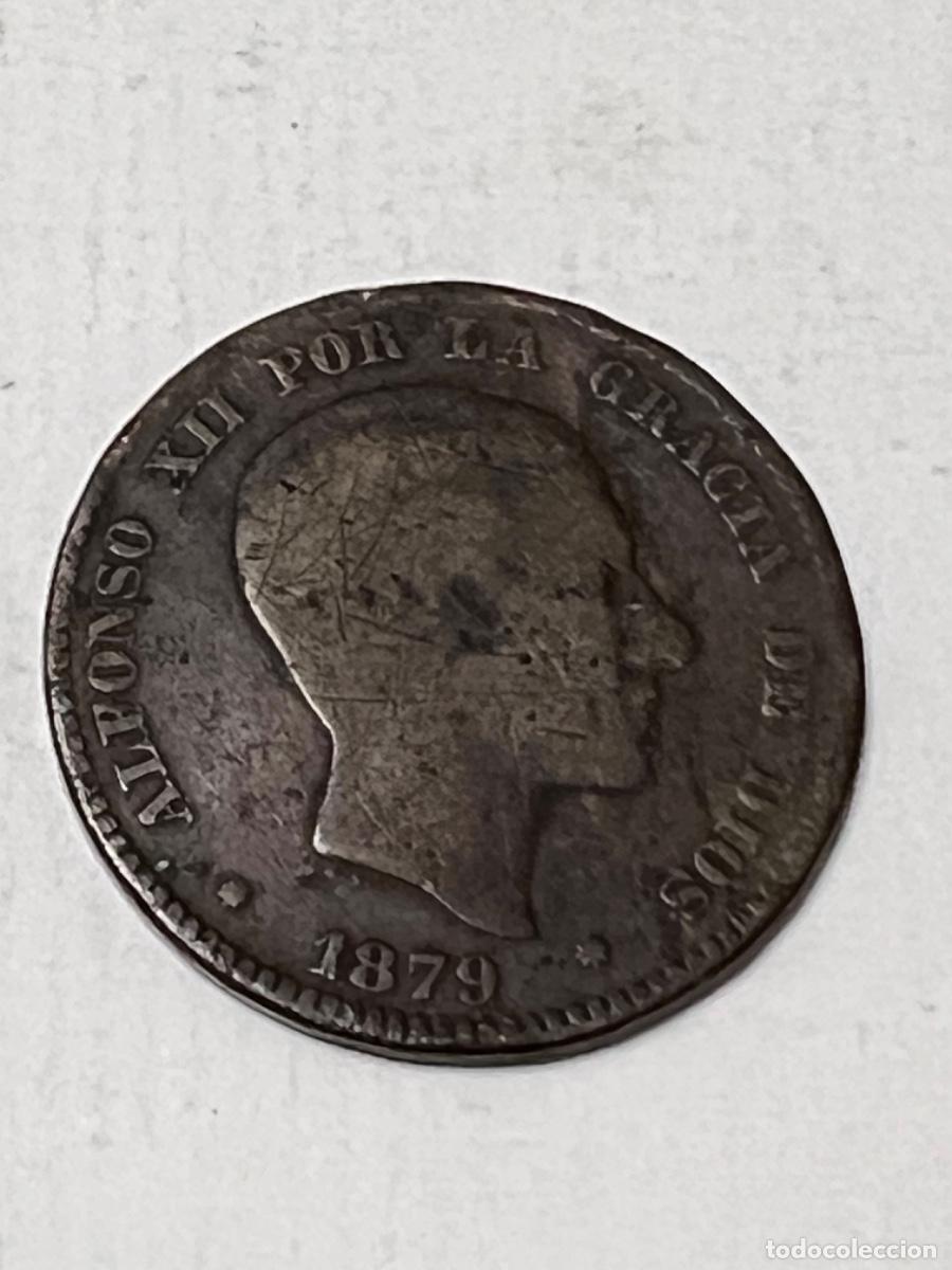 Monedas de Espa&ntilde;a: Moneda ESPA&Ntilde;A ALFONSO XII 1879 diez c&eacute;ntimos lote 19