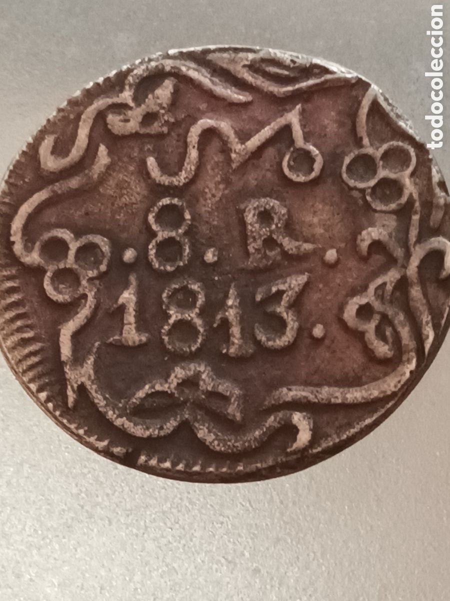 Monedas de Espa&ntilde;a: MONEDA DE 8 REALES DE PLATA JOS&Eacute; MARIA MORELOS INDEPENDENCIA DE MEXICO