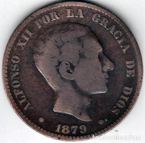 Monedas de Espa&ntilde;a: ESPA&Ntilde;A - 10 CENTIMOS DE COBRE DE 1879 - ALFONSO XII