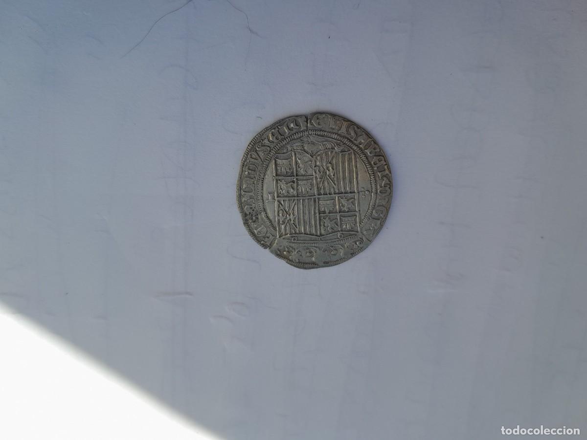 Monedas de Espa&ntilde;a: 1 REAL PLATA REYES CATOLICOS. ESPA&Ntilde;A SIGLO XV