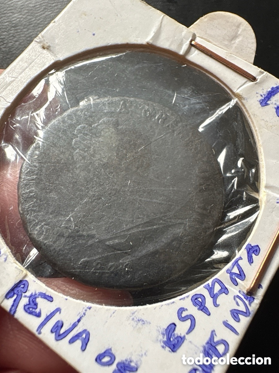 Monnaies d'Espagne: Moneda Isabel II 1836 Segovia (A3)