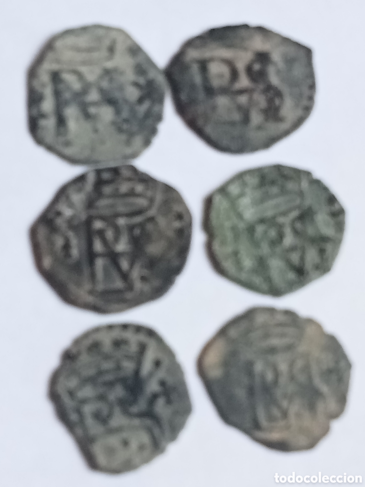 Monedas de Espa&ntilde;a: FELIPE III - SIGLO XVI - 6 DINEROS