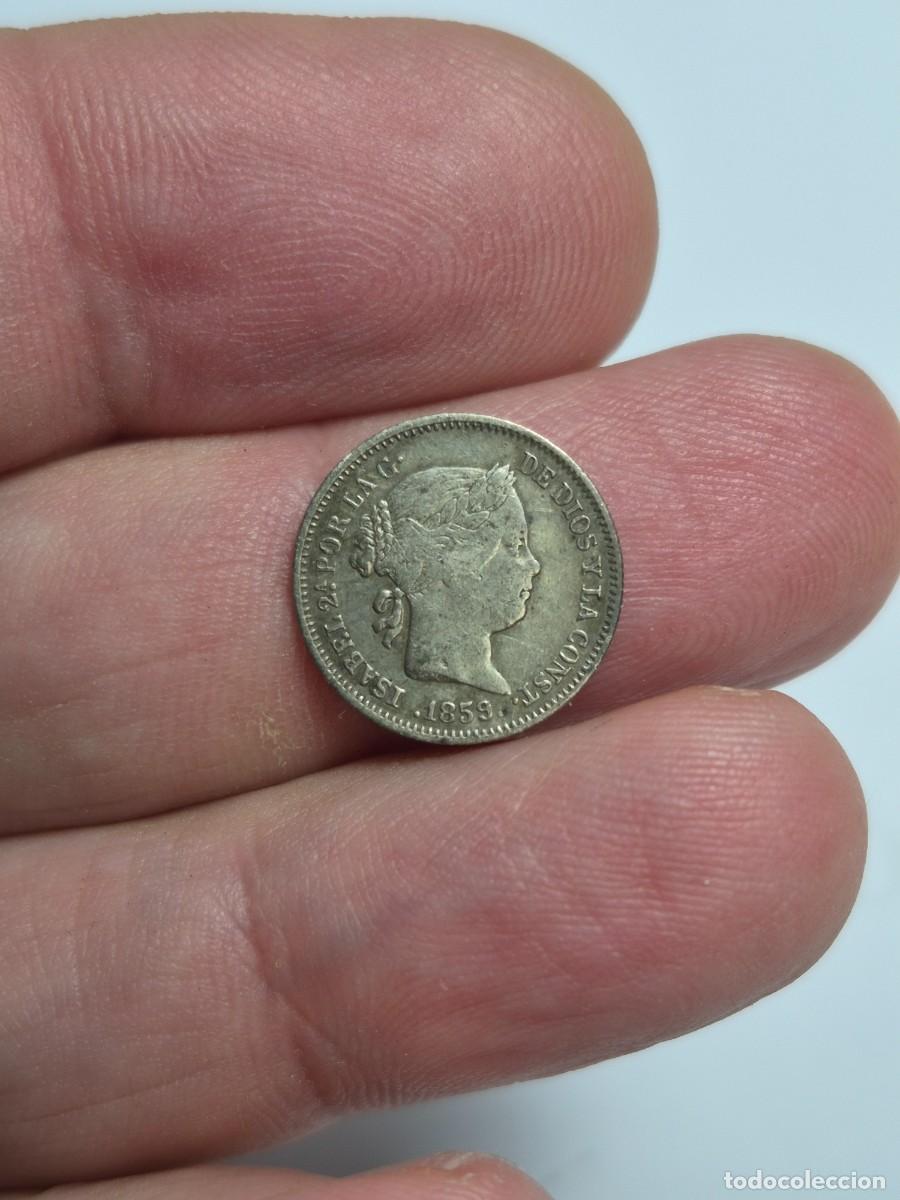 Monedas de Espa&ntilde;a: NT/ ISABEL II 1 REAL 1859 MADRID (E1507)