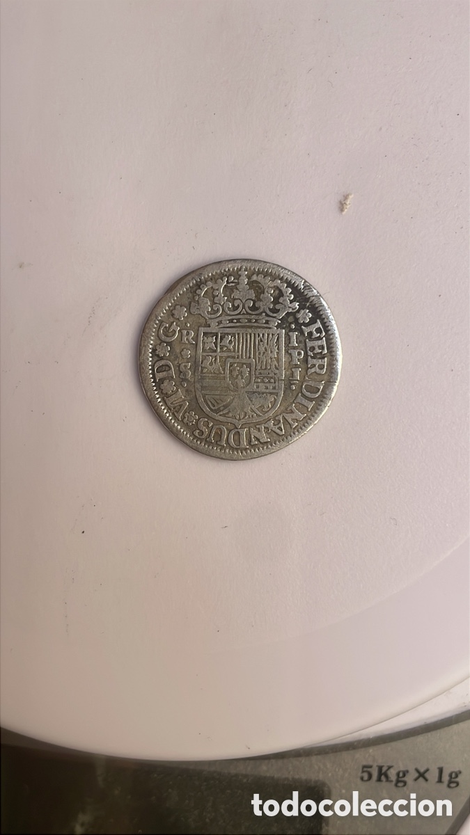 Monedas de Espa&ntilde;a: 1 Real de Plata 1750 Sevilla
