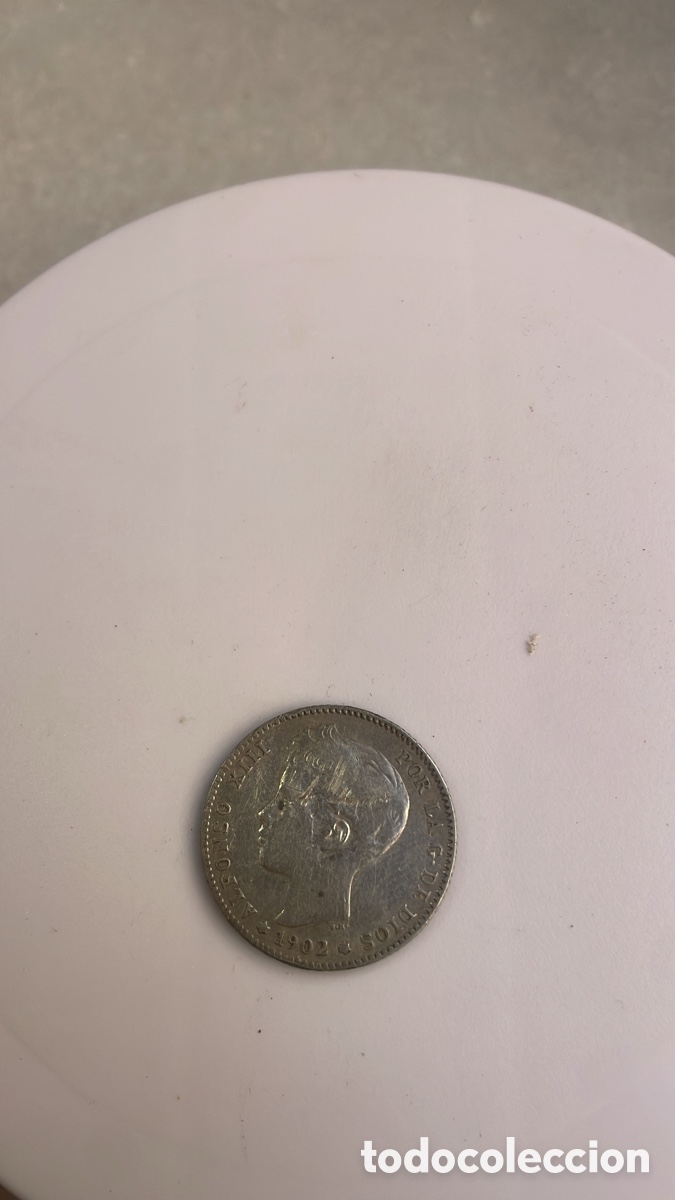 Monedas de Espa&ntilde;a: 1 Peseta Plata 1902 Alfonso XIII