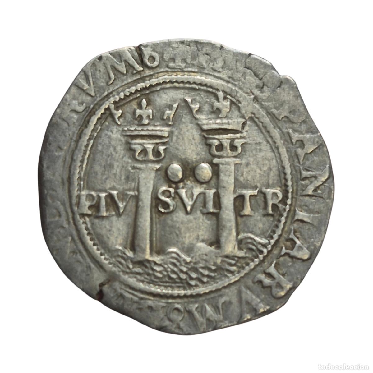 Monedas de Espa&ntilde;a: NT/ JUANA Y CARLOS 2 REALES MEXICO (E1500) - Foto 1
