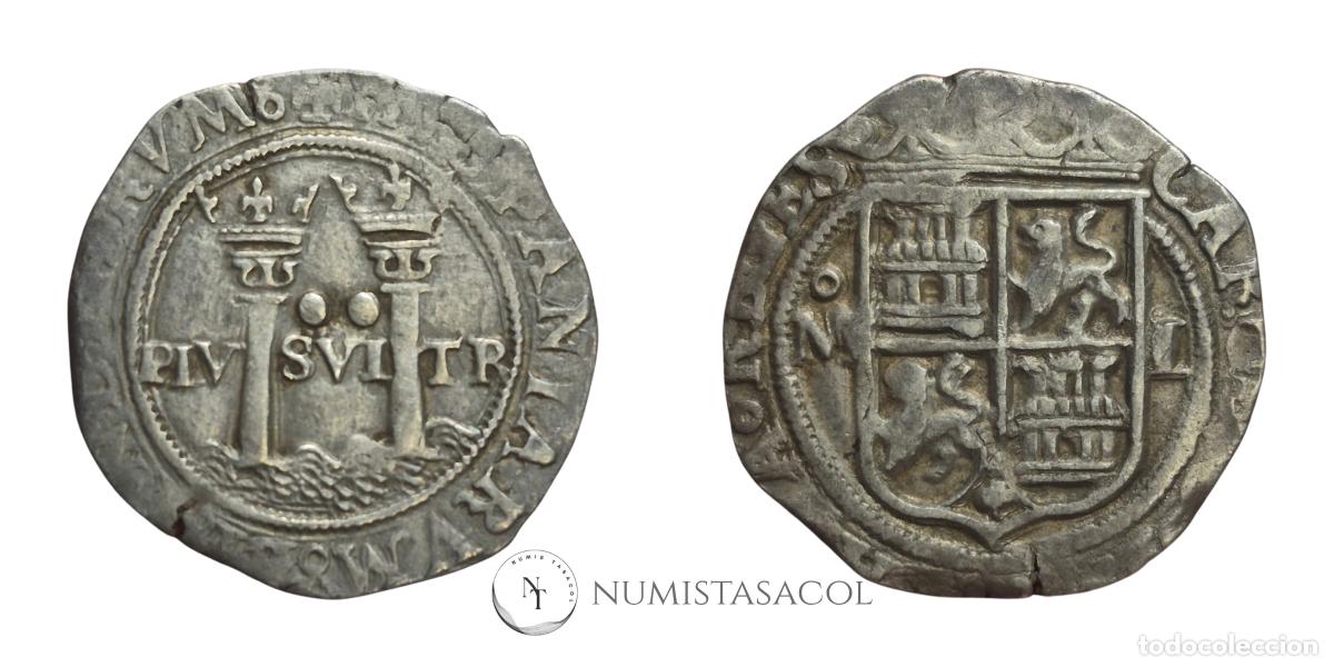Monedas de Espa&ntilde;a: NT/ JUANA Y CARLOS 2 REALES MEXICO (E1500) - Foto 3