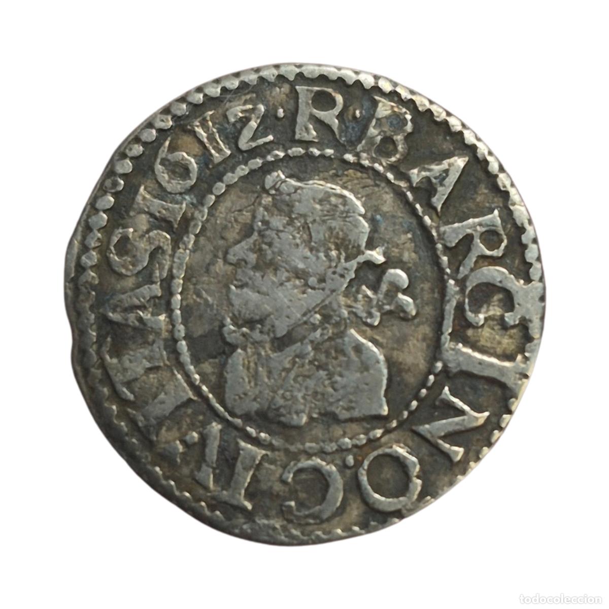 Monedas de Espa&ntilde;a: NT/ &frac12; CROAT 1612 BARCELONA LEYENDAS INTERCAMBIADAS (E1502)