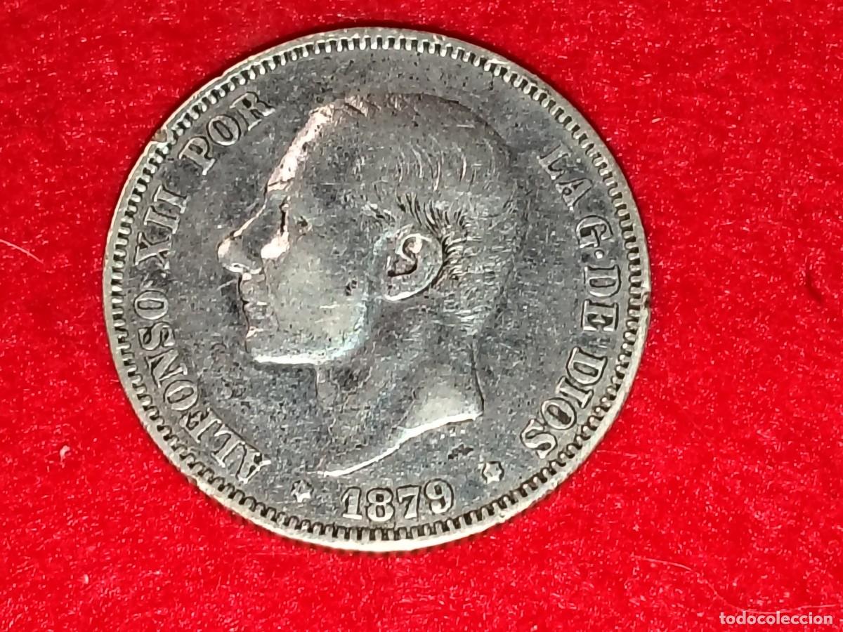 Coins of Spain: MONEDA PLATA 2 PESETAS 1879 ALFONSO XII - ESPA&Ntilde;A