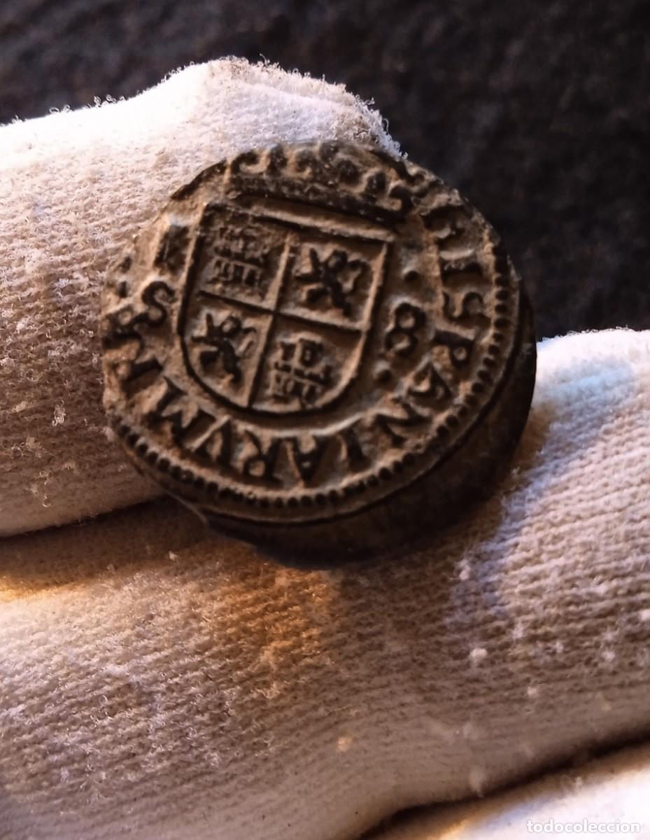 Monedas de Espa&ntilde;a: Bonitos 8 maravedis de Felipe IV , CECA Segovia ,FECHA 1661