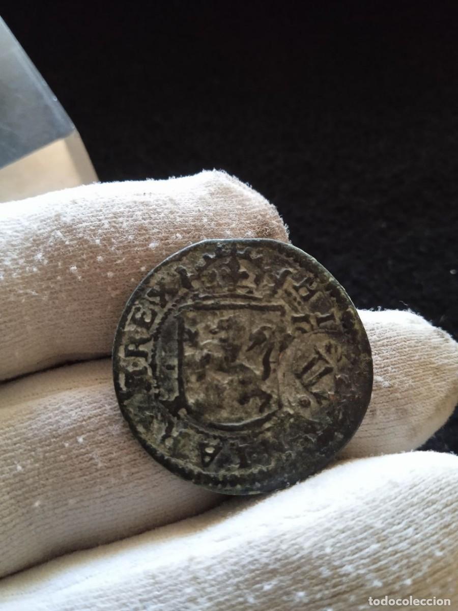 Monedas de Espa&ntilde;a: Bonitos 8 maravedis de Felipe III,RESELLADOS A XII Maravedis 1641