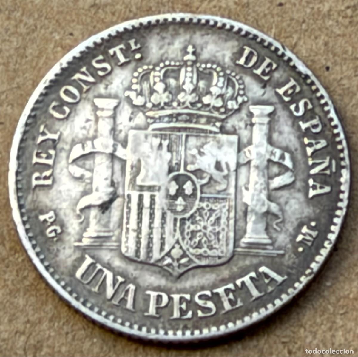 Monedas de Espa&ntilde;a: MONEDA DEL REY ALFONSO XIII PLATA - Foto 2