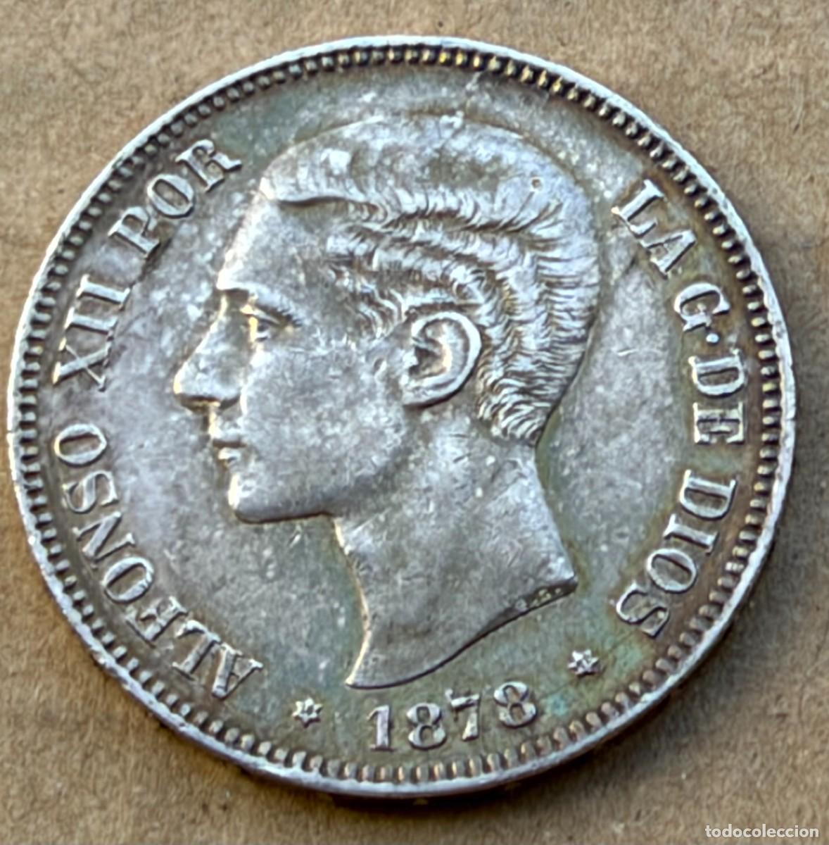 Moedas de Espanha: MONEDA DEL REY ALFONSO XII PLATA