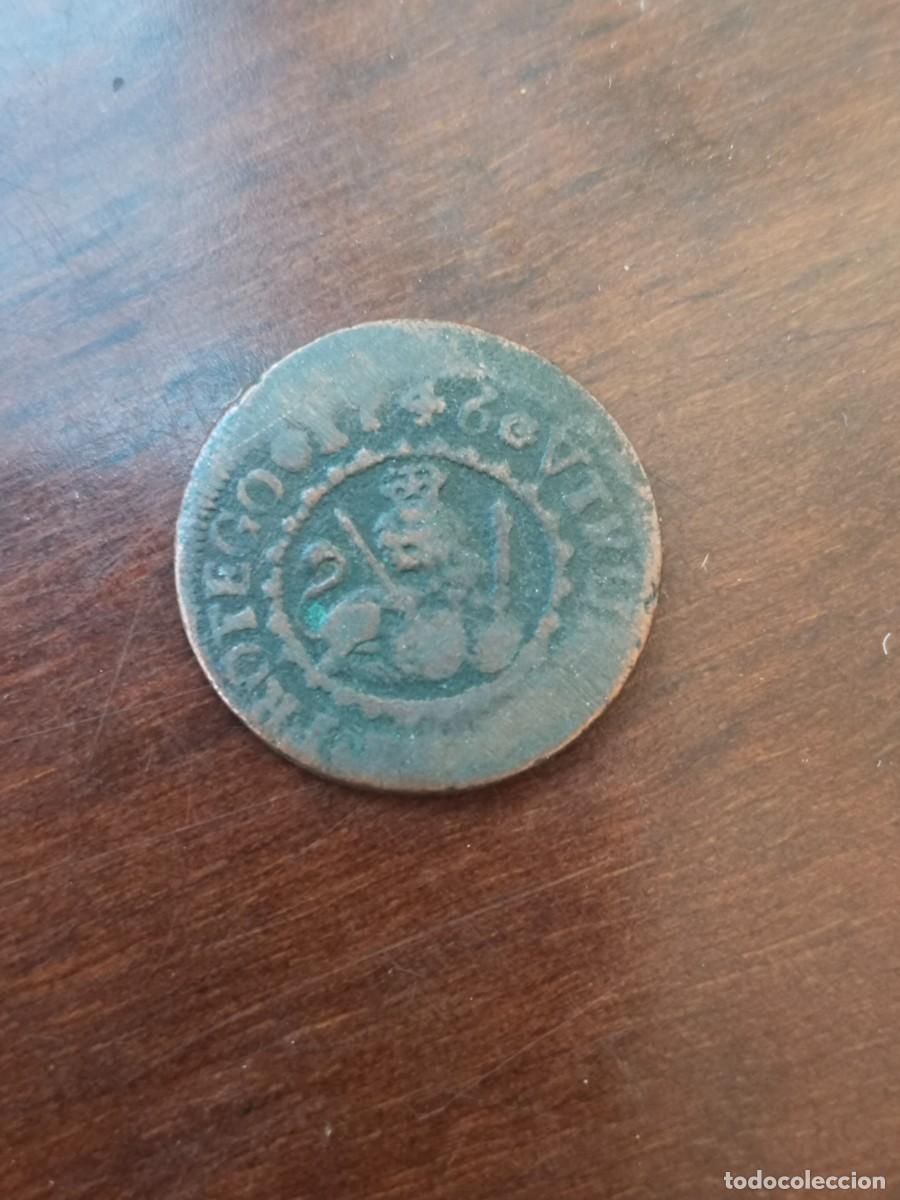 Monedas de Espa&ntilde;a: 2 Maraved&iacute;s Felipe V, 1746. Segovia.