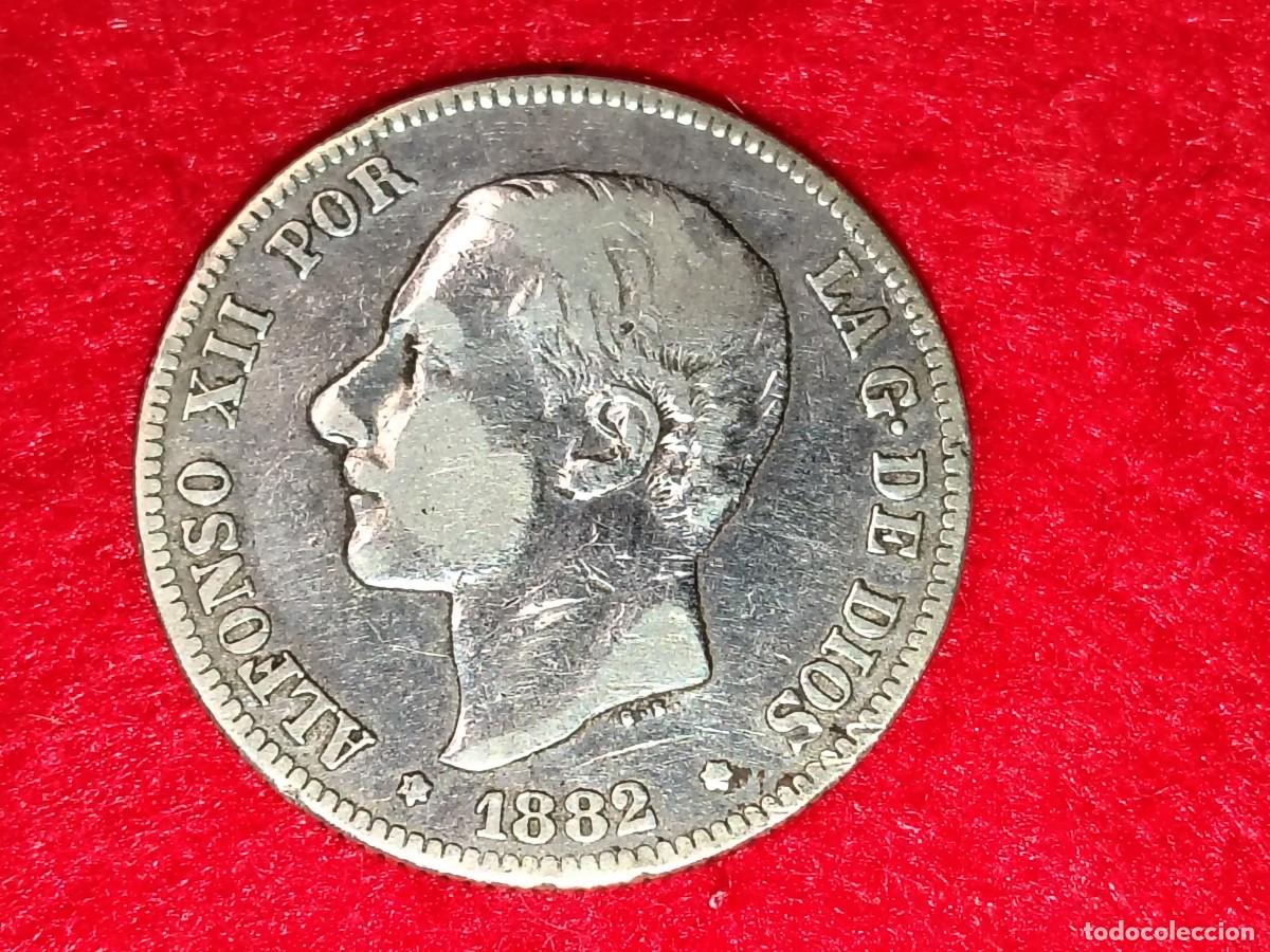 Monedas de Espa&ntilde;a: MONEDA PLATA 2 PESETAS 1882 ALFONSO XII - ESPA&Ntilde;A-EXC+