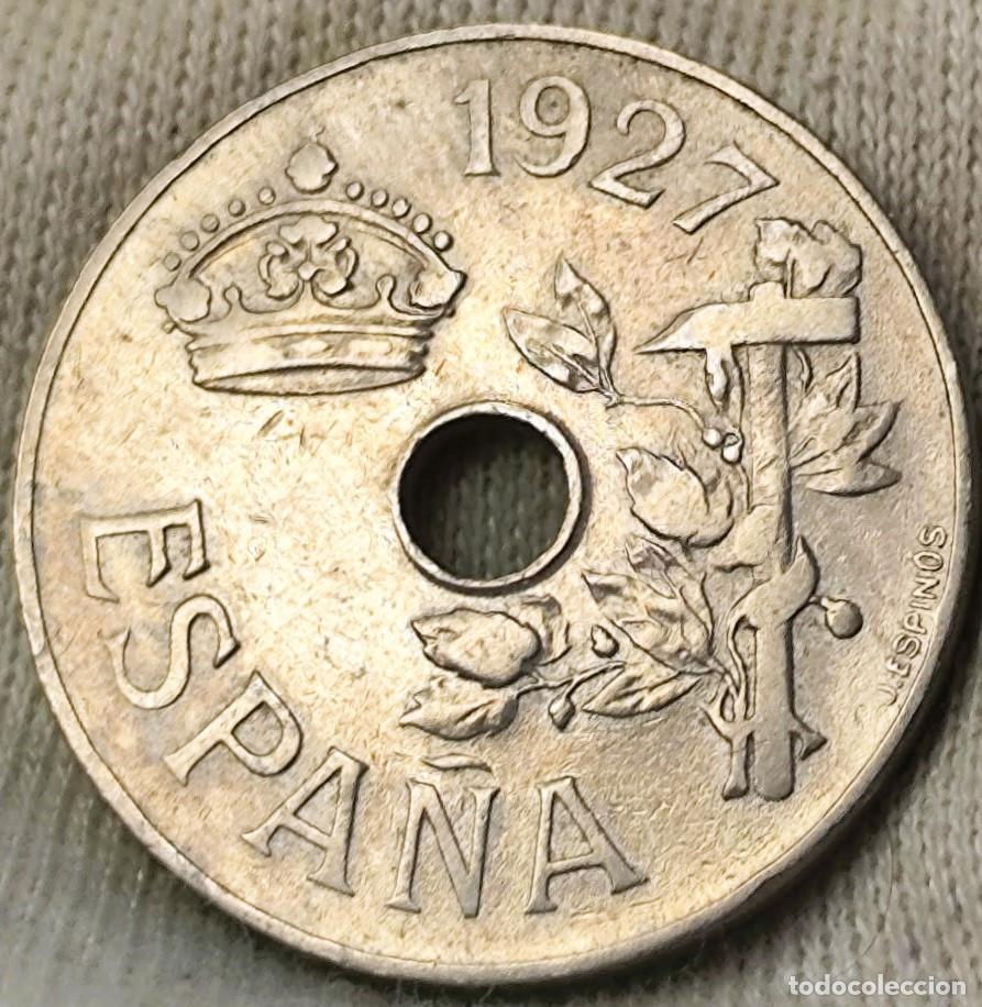 Coins of Spain: 25 C&eacute;ntimos. Espa&ntilde;a. Periodo: Final de Alfonso XIII (1925‑1931). Lote 10005