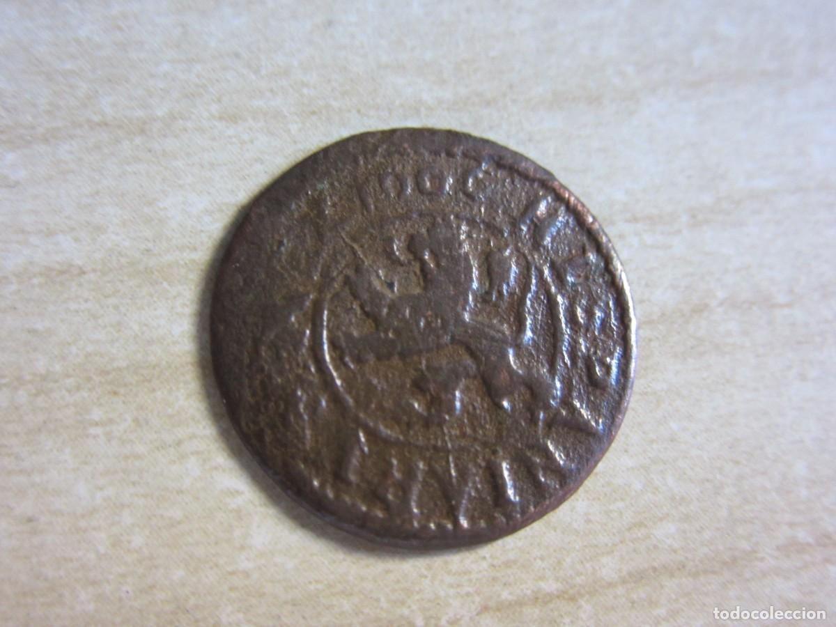 Coins of Spain: 2 maraved&iacute;s de Felipe III (1598-1621 )ceca Segovia fechado 1606