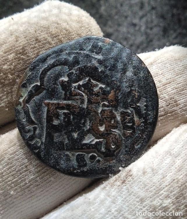 Monnaies d'Espagne: Bonitos 8 maravedis de Felipe IV , resellados , Ceca Sevilla