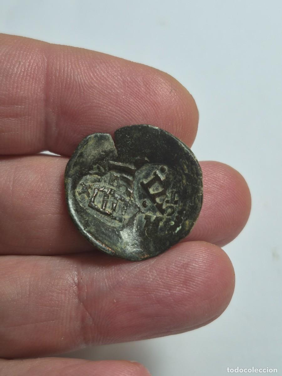 Coins of Spain: NT/ FELIPE IV DOBLE RESELLO IIII Y VI MARAVEDIES 1636 Y 1655 (E1535)