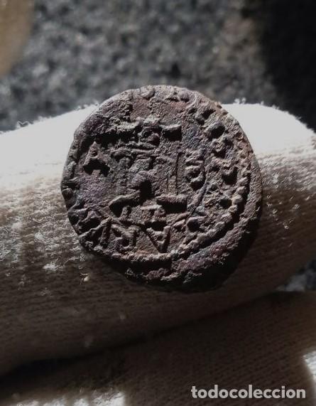Moedas de Espanha: Escasos 4 maravedis de Felipe IV , CECA MADRID,FECHA 1661