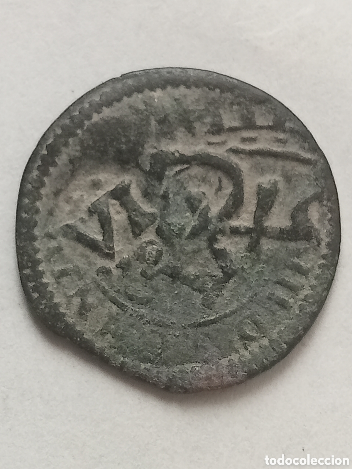 Monedas de Espa&ntilde;a: FELIPE III - SIGLO XVII - IV MARAVEDIES - RESELLO 1634 - VI MDIRS.