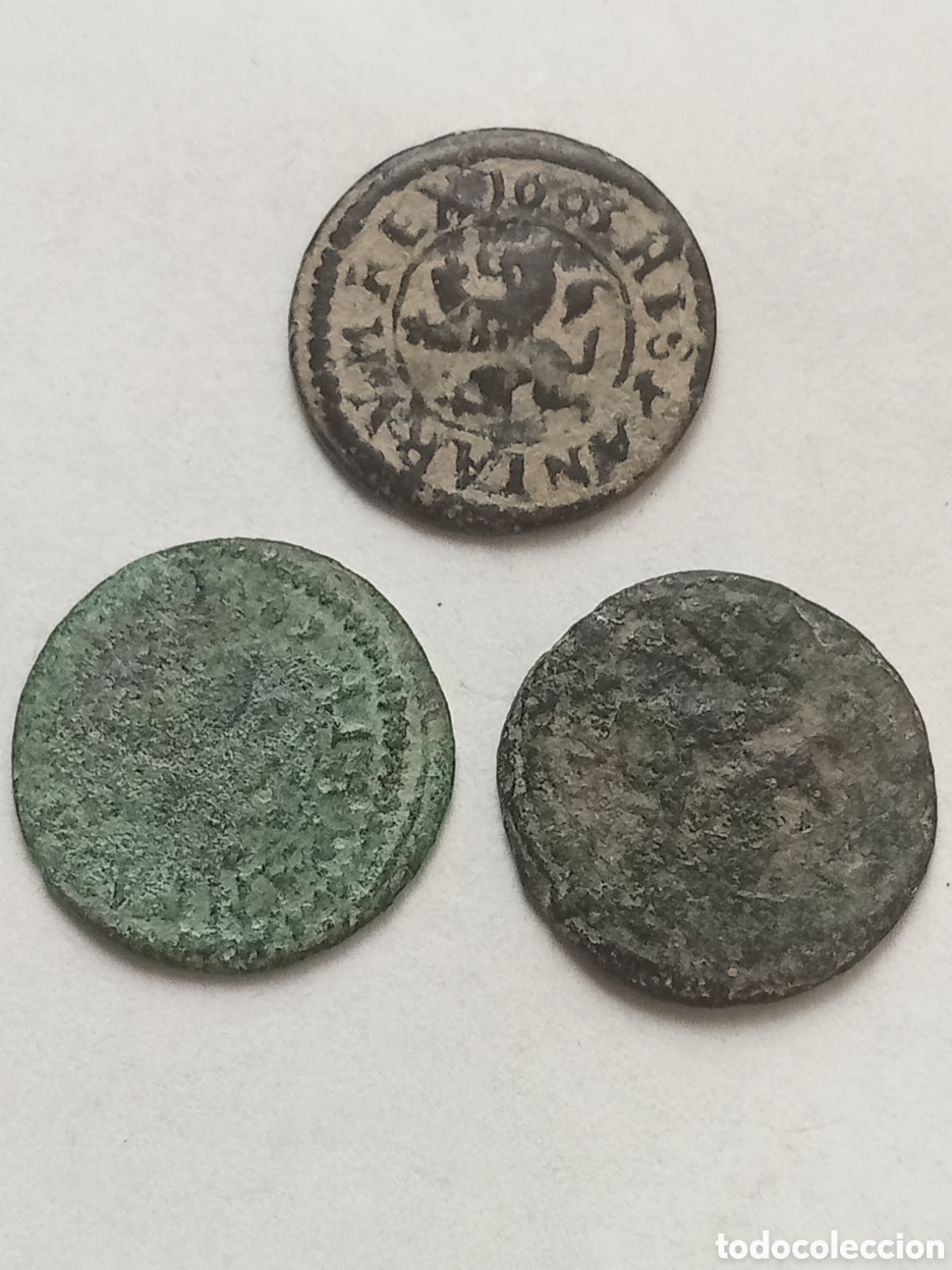 Monedas de Espa&ntilde;a: FELIPE III - A&Ntilde;O 1605 - SEGOVIA - 3 MONEDAS - II MARAVEDIES