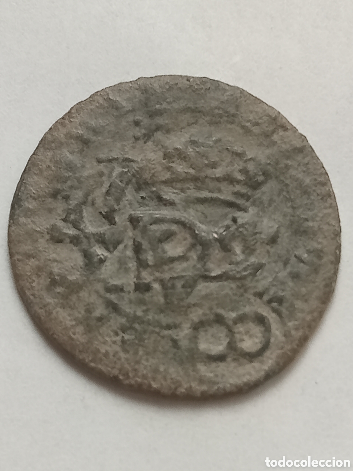 Monedas de Espa&ntilde;a: FELIPE III - VIII MARAVEDIES- SIGLO XVII - RESELLO 8 Y XII MARAVEDIES