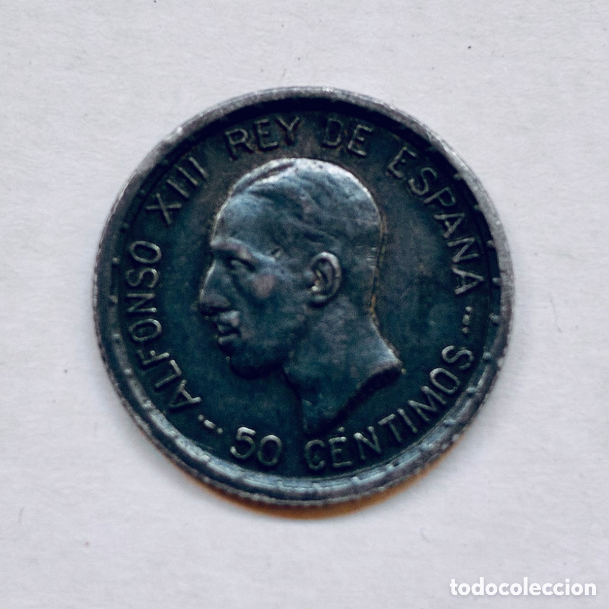 Monedas de Espa&ntilde;a: 50 c&eacute;ntimos de plata de Alfonso XIII 1926 PC-S - Madrid