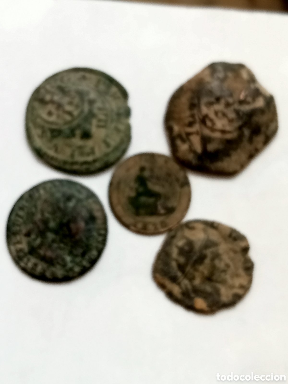 Monedas de Espa&ntilde;a: 5 MONEDAS DE DIFERENTES EPOCAS - Foto 1