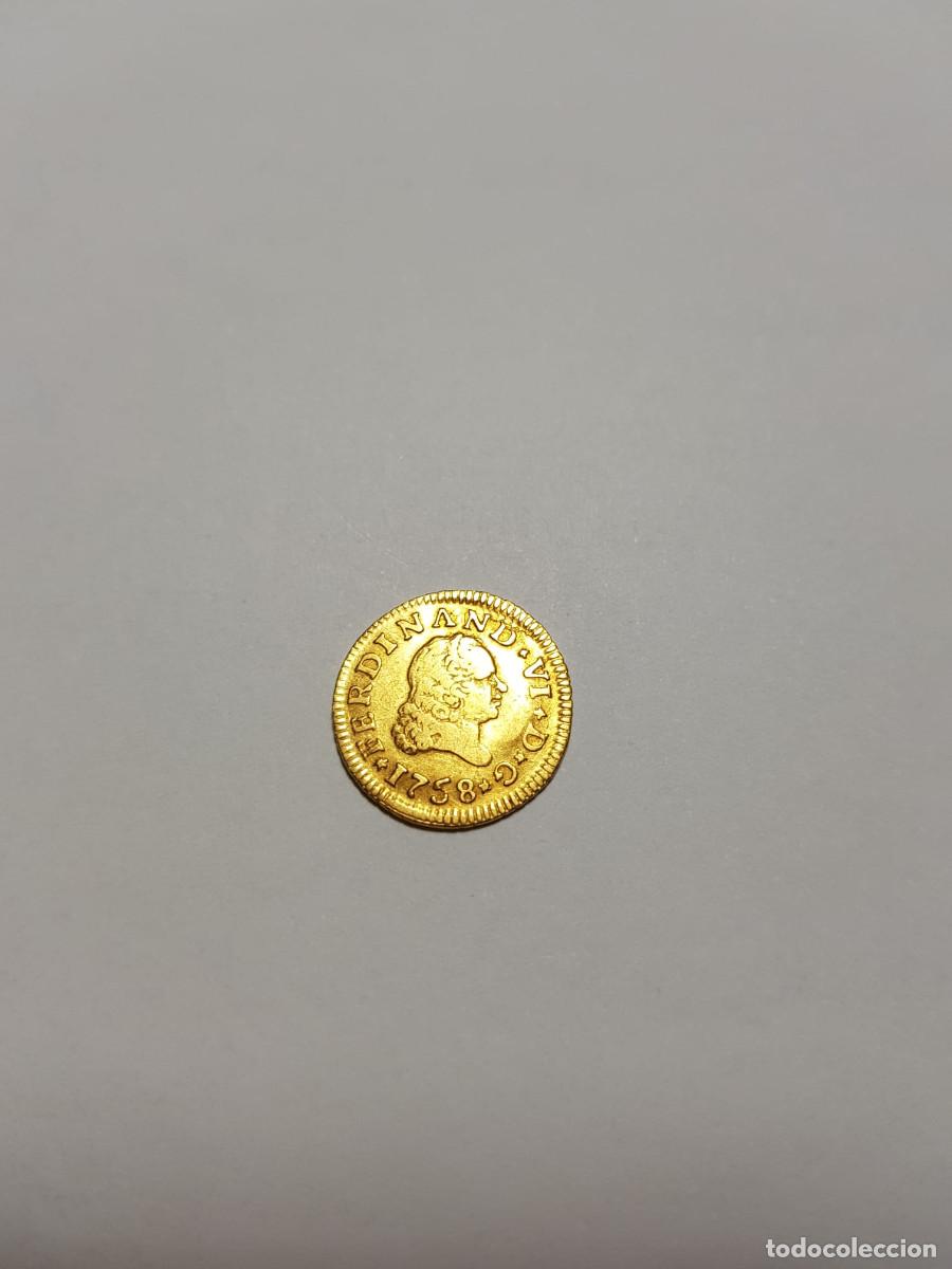 Monedas de Espa&ntilde;a: ESPA&Ntilde;A-FERNANDO VI-1/2 ESCUDO-1758-MADRID-JS