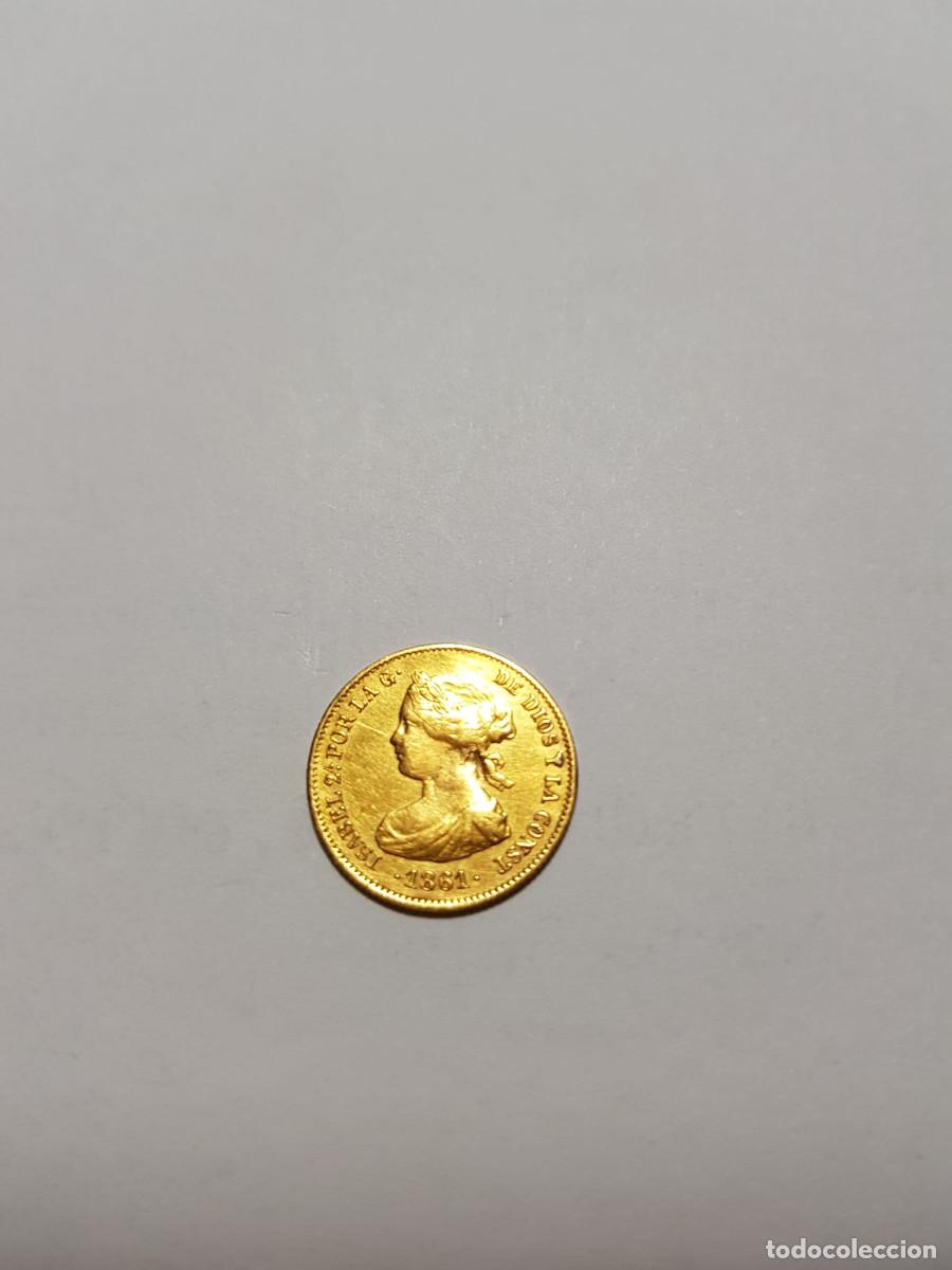 Monedas de Espa&ntilde;a: ESPA&Ntilde;A-ISABEL II- 20 REALES-1861-MADRID-ORO