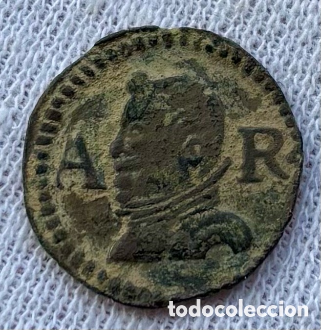 Coins of Spain: Moneda ARDITE 1654? Barcelona