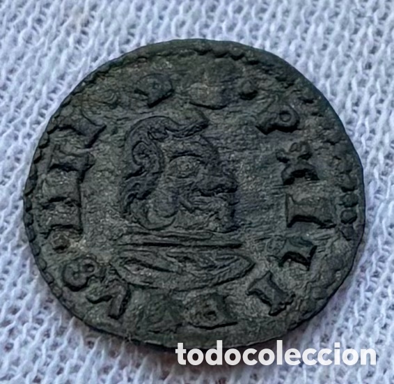 Monete da Spagna: Moneda 4 Maravedis 1662 Trujillo. FELIPE IV