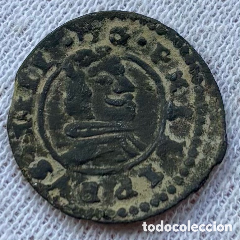 Moedas de Espanha: Moneda 8 Maravedis Trujillo. FELIPE IV