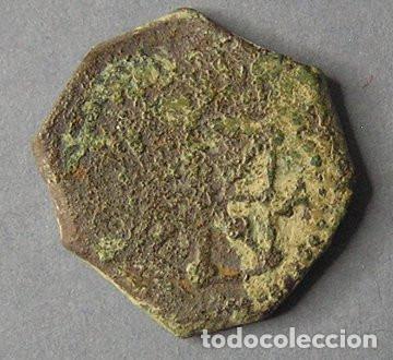 Monedas de Espa&ntilde;a: NAVARRA - MONEDA DE 4 CORNADOS - Foto 2